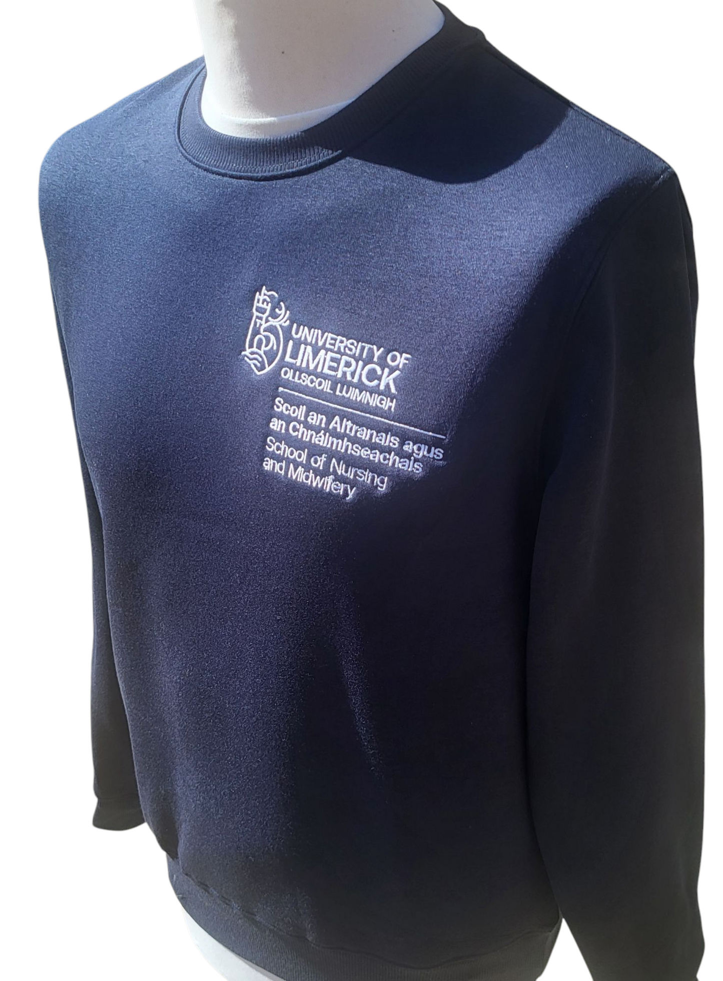 School of Nursing & Midwifery Navy Crew Sweatshirt NEW (Unisex)