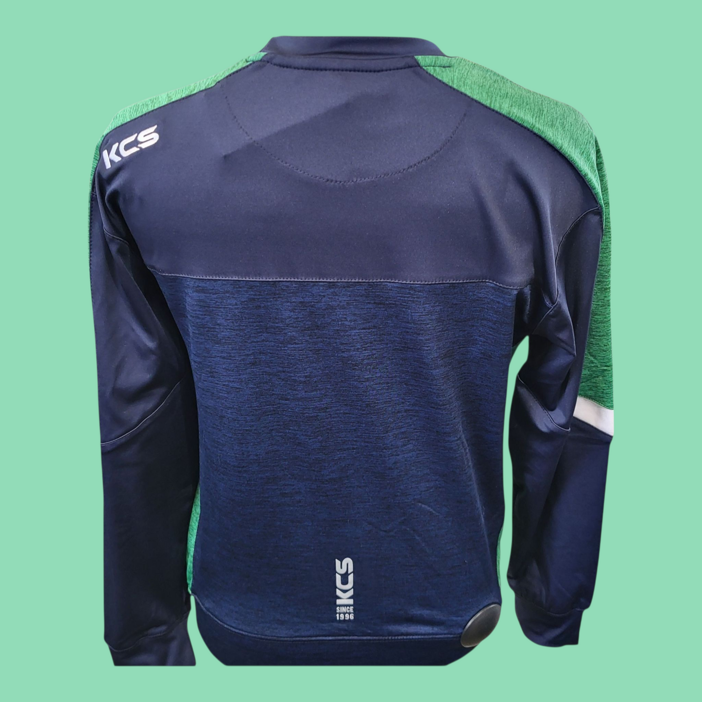 Helios Marine/ Green Sports Sweatshirt Unisex KC Sports Brand