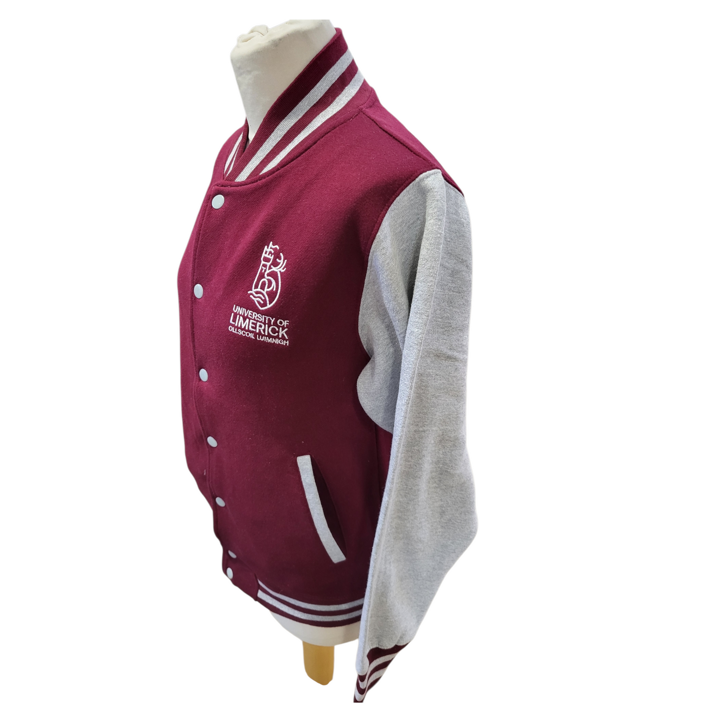 Varsity Jacket Burgundy