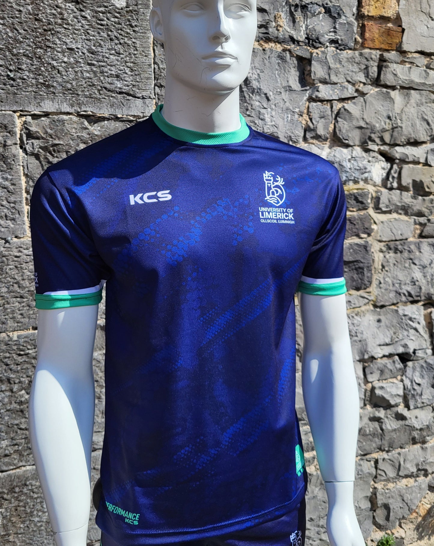 KCS Range UL Training Jersey Green Trim