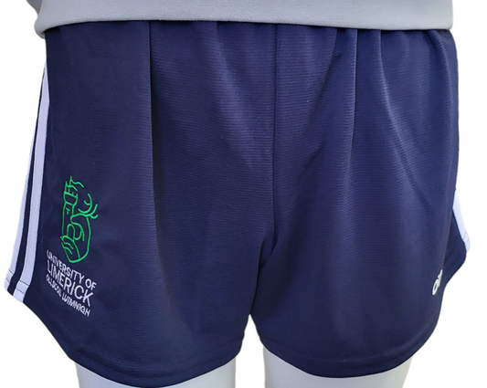 O'Neill's Mourne GAA Shorts Navy with White Stripes