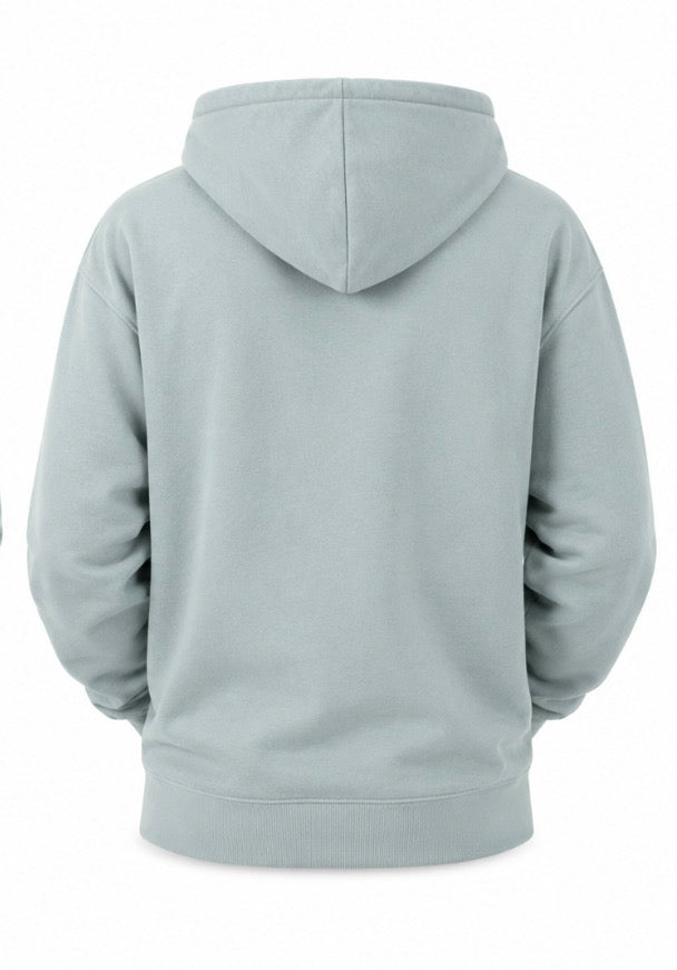Organic Cotton UL Pullover Hoodie in Slate Green