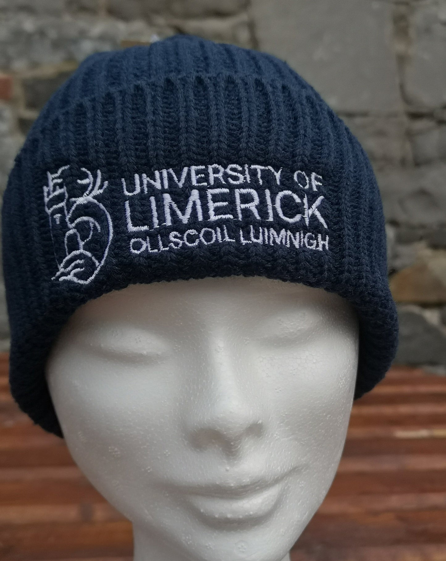Oak Navy Beanie