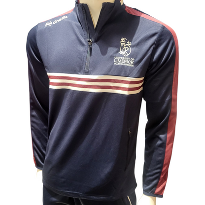 O'Neill's Dromore 1/2 Zip Training Jersey Maroon/Navy/White