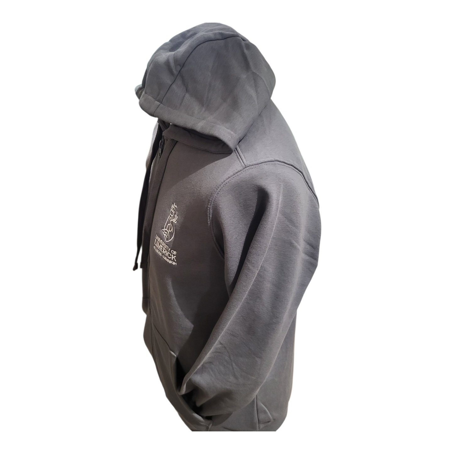 Grey Full Zip Hoodie