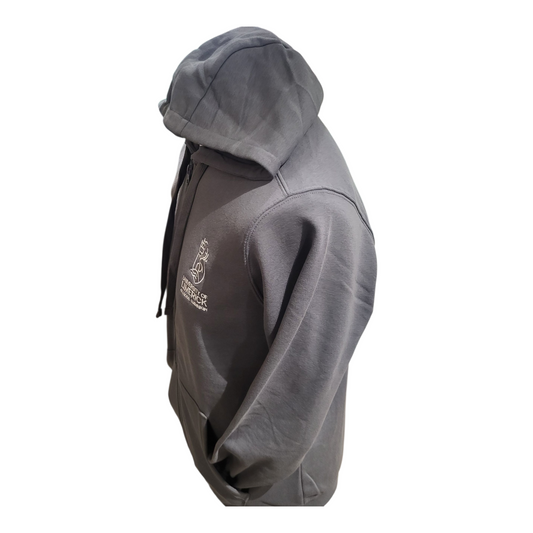 Grey Full Zip Hoodie
