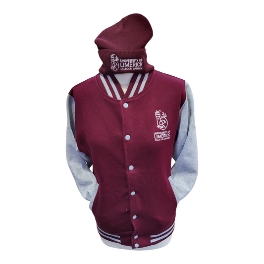 Varsity Jacket Burgundy