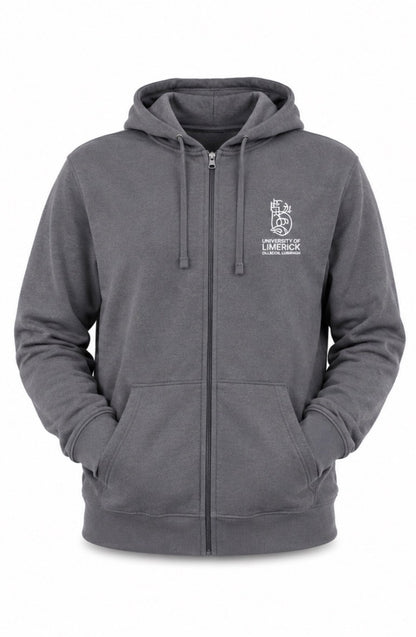 Grey Full Zip Hoodie