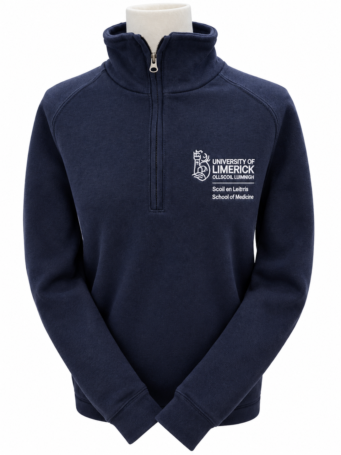 School of Medicine Navy 1/2 Zip (unisex)