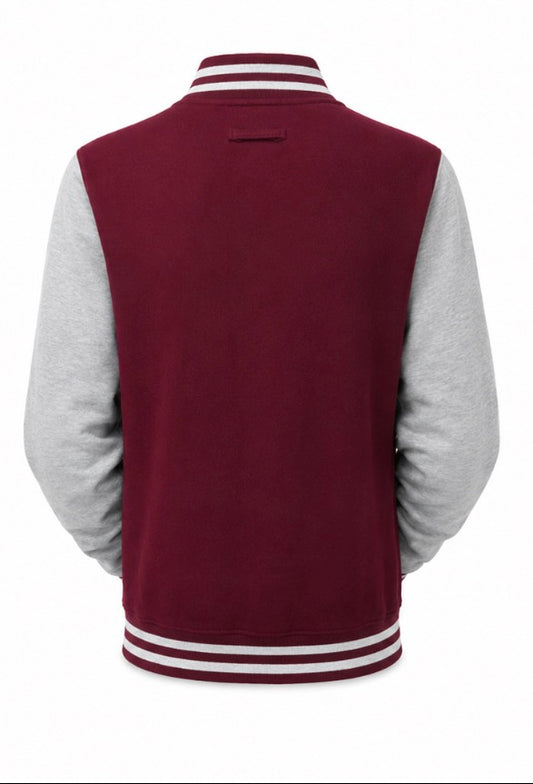 Varsity Jacket Burgundy