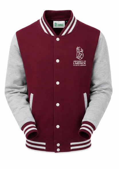 Varsity Jacket Burgundy
