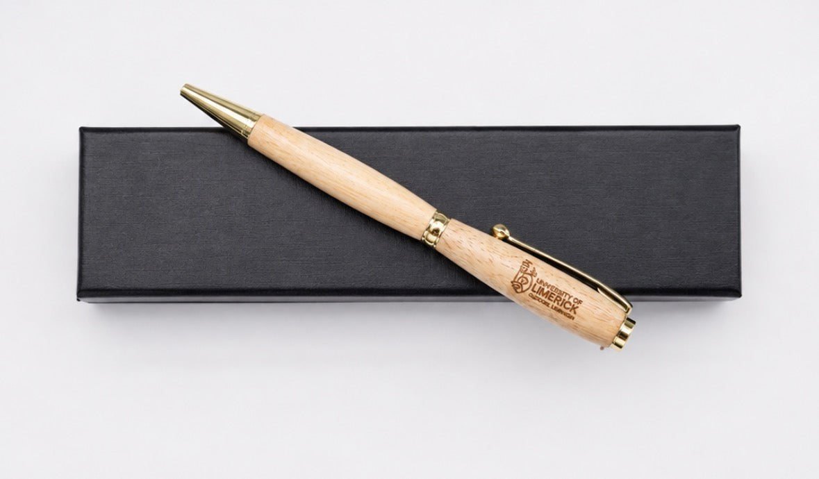Hand Crafted  Pen Made From Local Monaleen Ash