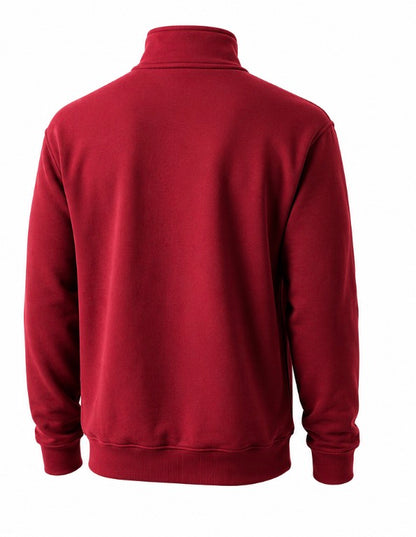 1/2 Zip Sweatshirt Burgundy